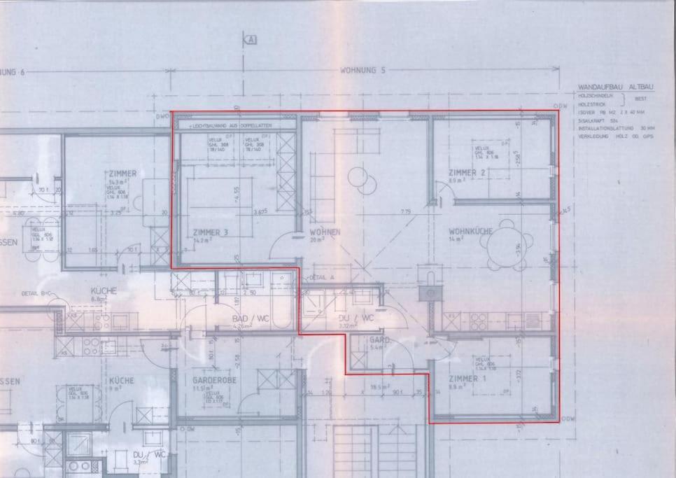 Dachwohnung Zentrum Unterwasser エクステリア 写真
